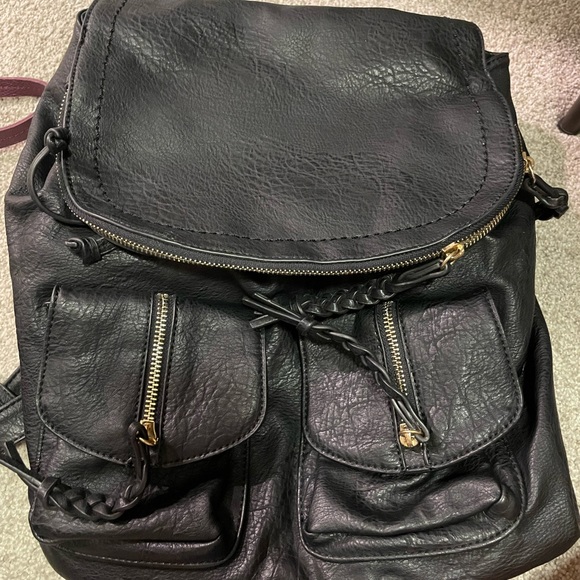Leather Backpack - Picture 1 of 2